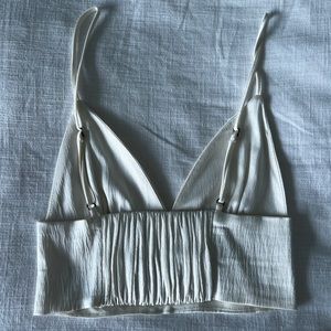 Zara white cami top